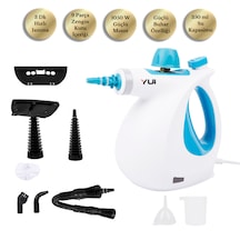 Yui NV602 Mini Steam Cleaner Çok Fonksiyonlu 9 Parça Buharlı Temizlik