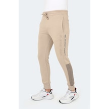 Slazenger PHILO Erkek Cepli Taş Gri Eşofman Altı
