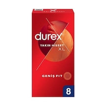 Yakın Hisset 8 Xl Prezervatif Açık Kahverengi