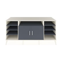 Kronos Konsol 8 Raflı 2 Kapaklı 176x59x83 Aytaşı-antrasit/antrasit Antrasit/antrasit