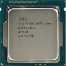 Intel Pentium G3260 3.3 GHz LGA1150 3 MB Cache 53 W İşlemci Tray
