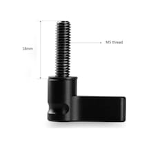Smallrig 1837 Siyah Cırcırlı Kanatlı Somun M5 Dişli 18mm , 1 Adet