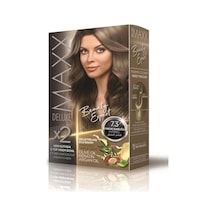 Maxx Deluxe Saç Boyası Set Fındık Kabuğu 7/3