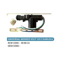 Merkezi Kilit Motoru Ön 5 Kablolu 12v Tabanca Tipi Kapı Kilit Mot 8672000078291-8682588459108 008022