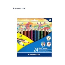 Noris Colour Kuru Boya Kalemi, 24 Renk, Altıgen Biçim 0
