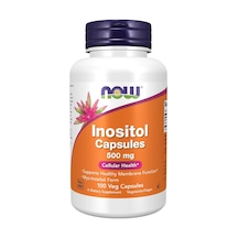 Now Foods Inositol 500 Mg, Healthy Membrane Cellular Health 100