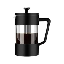 Geeroyoo Baizheng 600 Ml Cam Press: Plastik Ve Cam Karışımı, Şık Siyah Tasarım Siyah