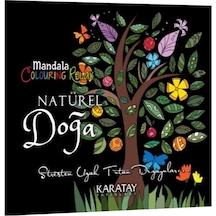 Mandala Boyama Natürel Doğa