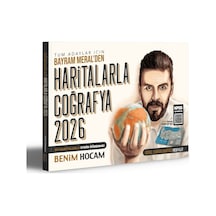2026 Tüm Adaylar İçin Haritalarla Coğrafya Benim Hocam Yayınları