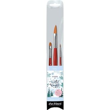 Da Vinci : Cosmotop Spin Sulu Boya 3'lü Fırça Seti : Seri 5401