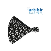 Lastikli Paraşüt Bandana Lacivert
