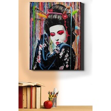 Webstyle Sayılarla Boyama Seti Kasnaklı Boyalı Kadın 40 X 50 Cm