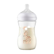 Doğal Tepkili Zürafa Desenli Biberon Pp, 260 Ml 3-6 Ay Scy903/66 5 Adet