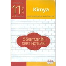11.Sınıf Kimya Öğretmenin Ders Notları - Editör Yayınevi