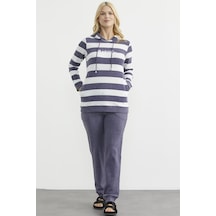 Sementa Yumoş Fitilli Kombinli Pijama Takım - Lacivert Lacivert