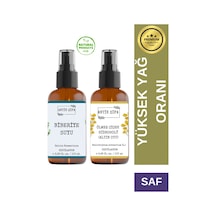 Biberiye Suyu Ve Ölmez Çiçek Suyu Seti - Gergin Hidrosolü Seti 2x100ml