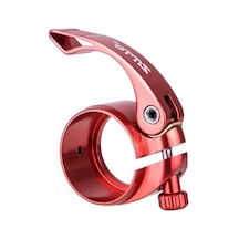 Novahub Store Bisiklet Seatpost Kelepçesi 40.8mm Hızlı Bırakma Koltuk Kelepçesi Kırmızı Altın Altın