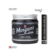 Morgan's Pomade Matt Clay Smooth Firm Hold - Güçlü Tutuş Sağlayan Şekillendirici Kil 120 ML