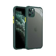 Zore İphone 11 Pro Uyumlu Ogaa Kaff Kılıf-koyu Yeşil