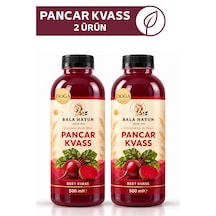 Bala Hatun Pancar Kvass 500ml - Doğal Fermente 2'li Pet Şişe