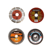 115 Lik Fayans Kesme Mermer Ahşap Granit Demir Kesme Disk Seti