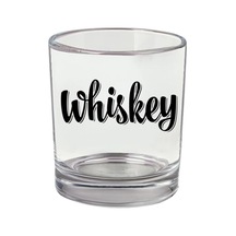 Vhiskey Yazılı Viski Bardağı - Viski Bardak