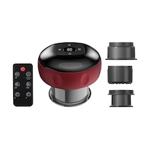 Novahub 3 Bardaklı 12 Vites Uzaktan Kumandalı Çukurluk Terapi Masaj Seti Kırmızı Kırmızı Kırmızı