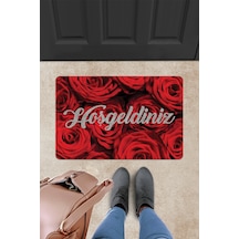 Evaşk Kapı Önü Paspası Vinil Kaymaz Tabanlı 45 X 70 Evaşkdm11122