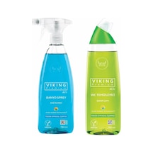 Premium 2'li Banyo Spreyi Dağ Nanesi, Wc Temizleyici Şeker Çamı Paket 750 Ml