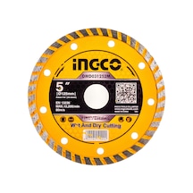 Ingco DMD031252HT 125x22.2MM Ultra İnce Elmas Seramik Kesme Diski Islak Kuru