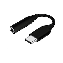 Samsung Uyumlu Uc10 Type-c To 3.5mm Jack Dönüştürücü Adaptör Siyah İthalatçı Garantili