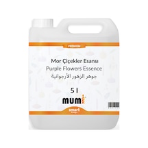 Premium Mor Çiçekler Mum Esansı 5 Litre