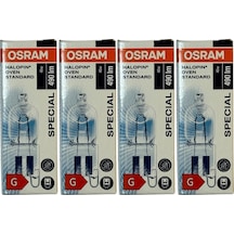 Osram Halopin Oven 40w 2700k Sarı Işık G9 Duylu Halojen Fırın Ampulü 4 Adet