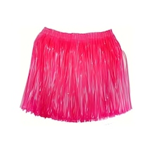 Neon Pembe Hawaii Parti Eteği 40 Cm Diğer