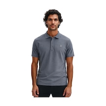Arma Ar-ma Erkek Polo Yaka Tişört Baskisiz Basic Örme Kumaş Regular Fit %100 Pamuk 30/1 Çift Toplama Penye Pike Y31374357302 Gri-g3