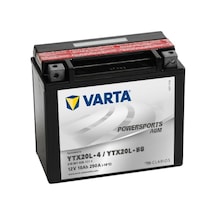 Varta Ytx20l-bs 12v18ah Bakımsız Agm Motosiklet Aküsü