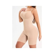 Toparlayıcı Sıkılaştırıcı Tam Boy Korse Bej