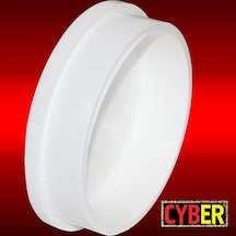 Çap 75 Plastik Iç Tapa 2,5 Mm-Beyaz