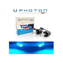H7 Led Xenon Oto Ampul Photon Zero Fansız Buz Mavi