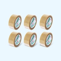 45 Mm X 100 Mt Solvent Akrilik Koli Bandı 6 Adet 10