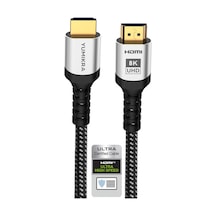 Yumıkra Ultra Sertifikalı Hdmı 2.1 Kablo, 8k 60hz, 4k 240hz, 48 G