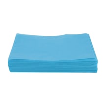 Suntek 10 Adet Çarşaf Delikli Masaj Masa Örtüleri Dövme Mavi