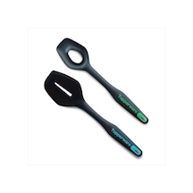 Peri Spatula Ve Peri Karıştırma Kaşığı Siyah