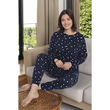 Aydoğan Kadın Yıldız Desen Uzun Kol Pijama Takımı 240928 Lacivert Lacivert Aydoğan Kadın Yıldız Desen Uzun Kol Pijama Takımı 240928 Lacivert Lacivert