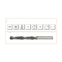 MTE HSS DIN 338 3.5 MM Silindirik Saplı Kısa Haddeli Matkap Ucu