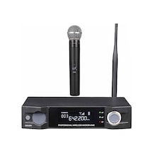 MİKROFON KABLOSUZ 1 EL UHF FULL DIGITAL H-PRO HM-3000