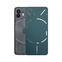 Kapps Nothing Phone 2 İle Uyumlu Fiber Serisi Premium Arka Kapak Kaplama Kenarlar Yoktur