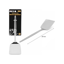 Metal Servis Spatulası - Krom Renk - 27 Cm - Paslanmaz Çelik Diğer