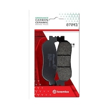 Brembo 07043 Yamaha X-city 250 Arka Karbon Seramik Fren Balatası 2008-2016