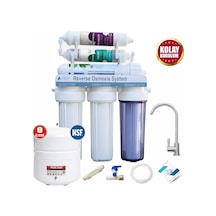 Piksel Aqua 10 Aşamalı Alkali Pompasız Açık Kasa Su Arıtma Cihazı